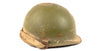 M1 Steel Pot Helmet Rear Seam