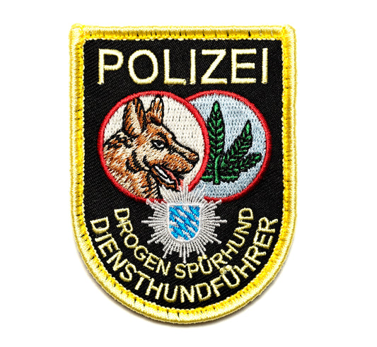German Polizei Drug Dog Patch
