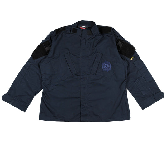 Guatemalan National Police Navy Blue ACU Shirt- Unissued-Closeout