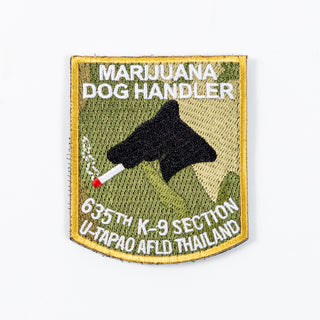 Vietnam War Marijuana Dog Handler Patch Repro