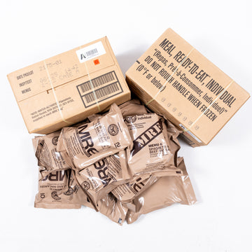 USGI MRE (Meal, Ready to Eat) 12-Meal Military Ration Case