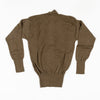 USGI Brown 5-Button Sweater- Unissued