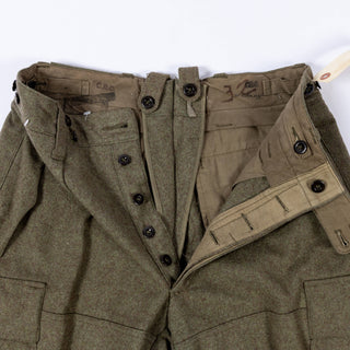 West German Bundeswehr Wool Field Pants