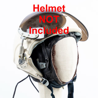 Soviet ShL-58/61 Fur Leather Pilot Helmet Liner