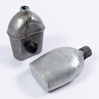 USGI WW2 1-Quart Metal Canteens