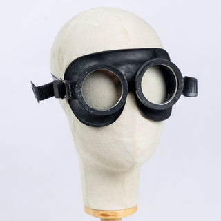 West German Bundeswehr Rubber Protective Goggles
