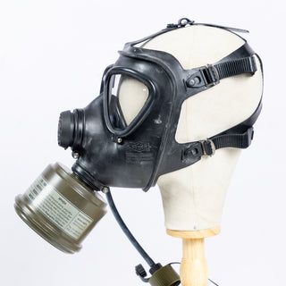 Greek COBRA 40mm Gas Mask w/Filter (UNISSUED)