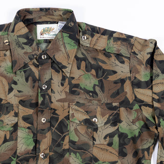 Vintage Tru Leaf Button Down Camo Shirt-Deadstock