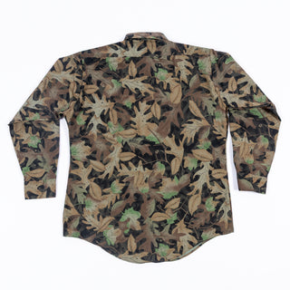 Vintage Tru Leaf Button Down Camo Shirt-Deadstock