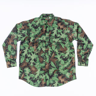 Vintage Tru Leaf Button Down Camo Shirt-Deadstock