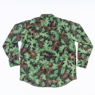 Vintage Tru Leaf Button Down Camo Shirt-Deadstock