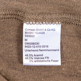 German Bundeswehr Fire Resistant Long John Undershirt (Issued)