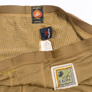 USMC Coyote Frog Waffle Grid Fleece Pants (Issued)