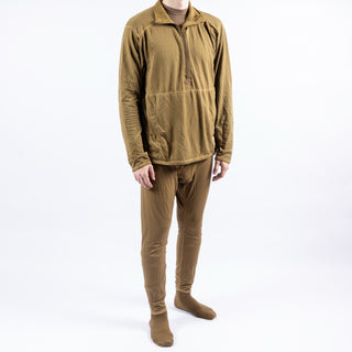 USMC Coyote Frog Waffle Grid Fleece Pants (Issued)
