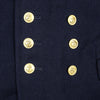 East German Volksmarine Wool Pea Coat