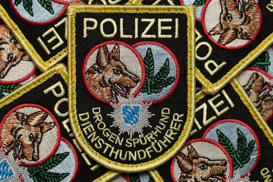 German Polizei Drug Dog Patch