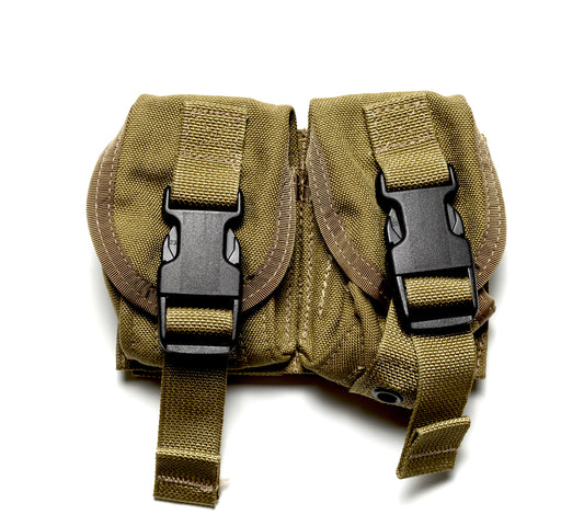 US Navy DGMLCS "Pinky Tan" Double Frag Pouch