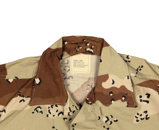 USGI Chocolate Chip 6 Color Desert BDU Shirt