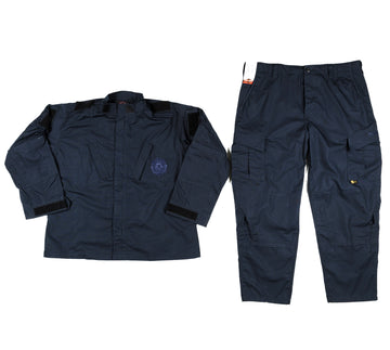 Guatemalan National Police Navy Blue ACU Uniform Set- Unissued