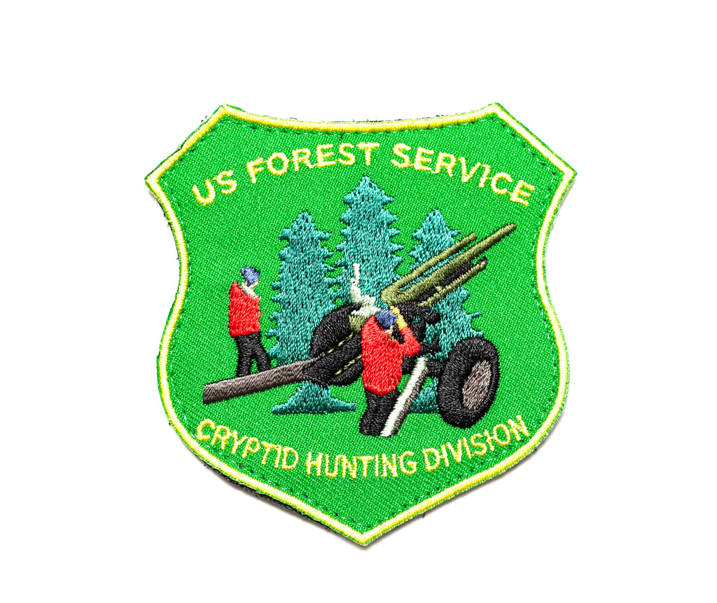 USFS Cryptid Hunting Division Patch – Kruschiki Supply Company