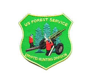USFS Cryptid Hunting Division Patch