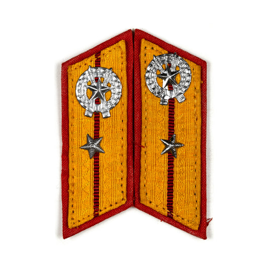 North Korean KPA Collar Tabs- 2nd Lieutenant