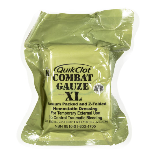 Quikclot Z-Fold Combat Gauze XL- Expired