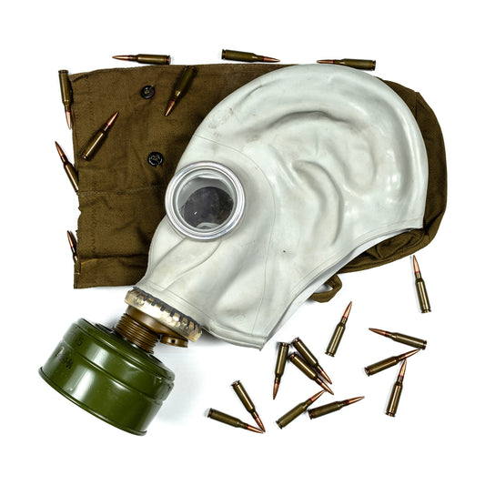 Soviet GP-5 Gas Mask with bag and filter (Unissued)