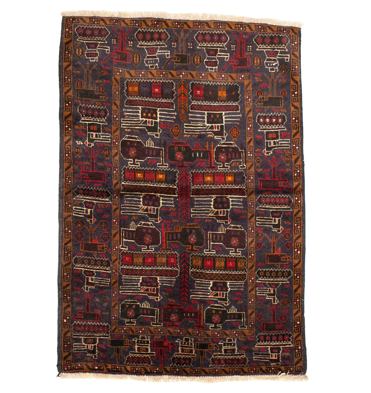 Large Afghan War Rugs Unique patterns Kruschiki Supply Company